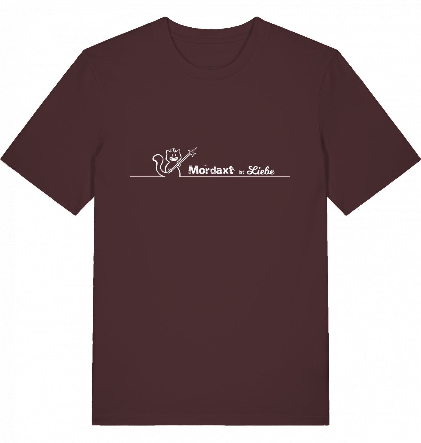Mordaxt ist Liebe (helles Motiv) T-Shirt