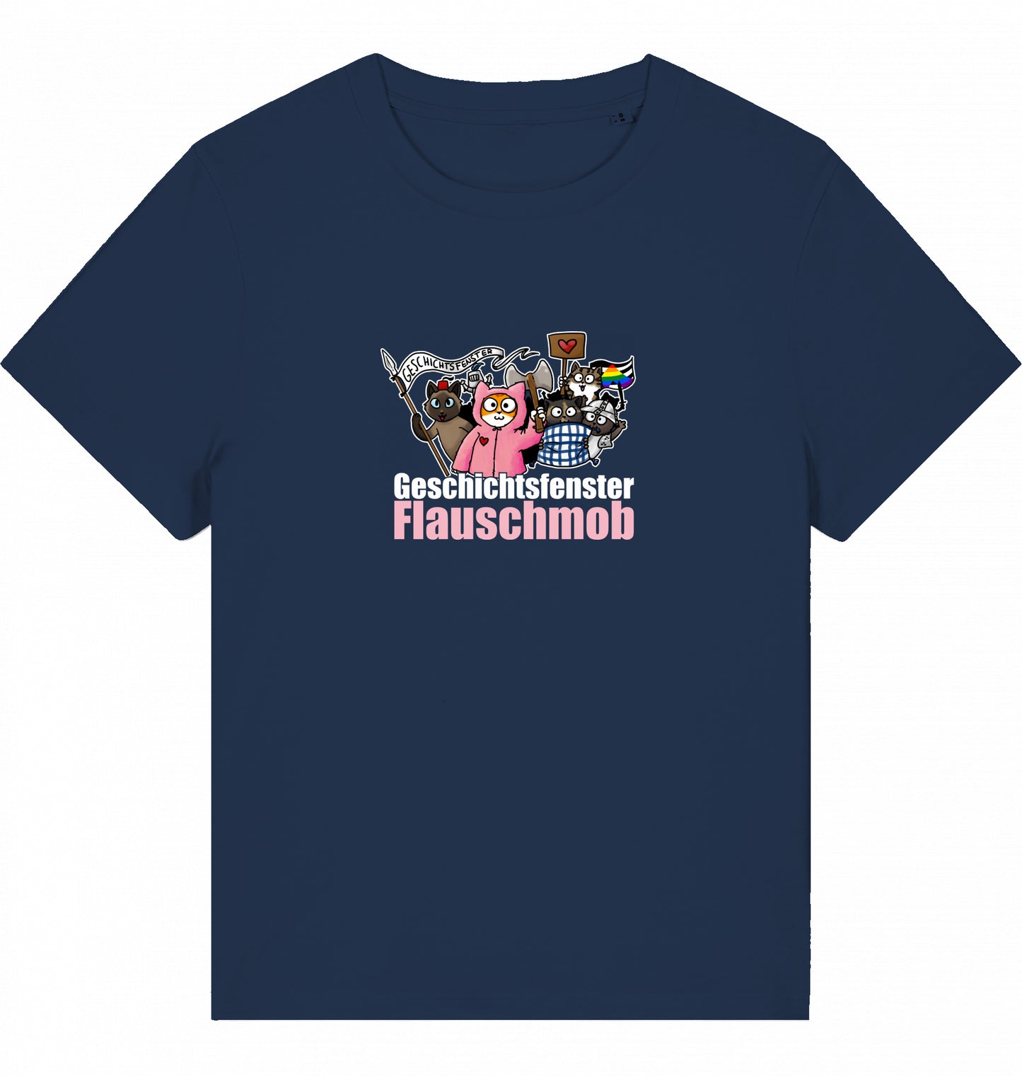 Flauschmob Damen-T-Shirt