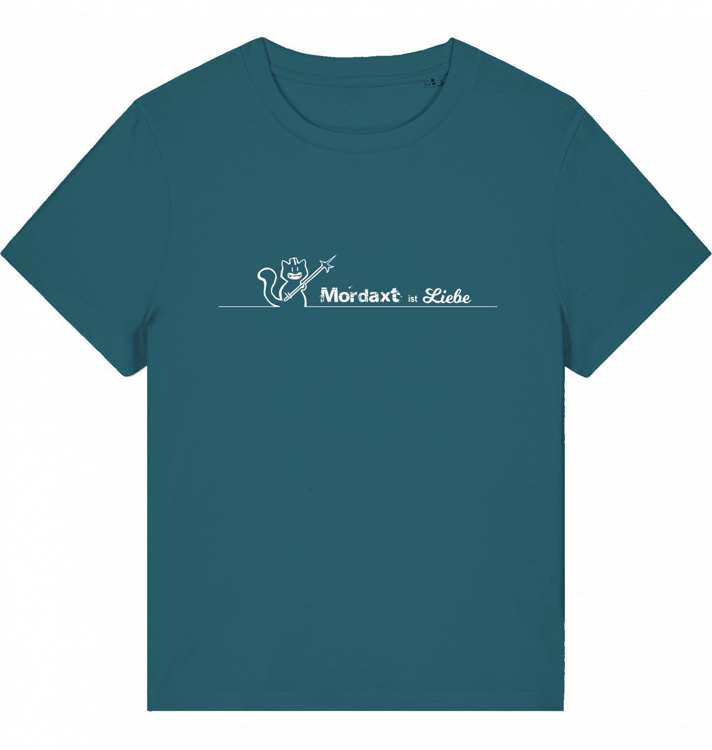 Mordaxt ist Liebe (helles Motiv) Damen-T-Shirt
