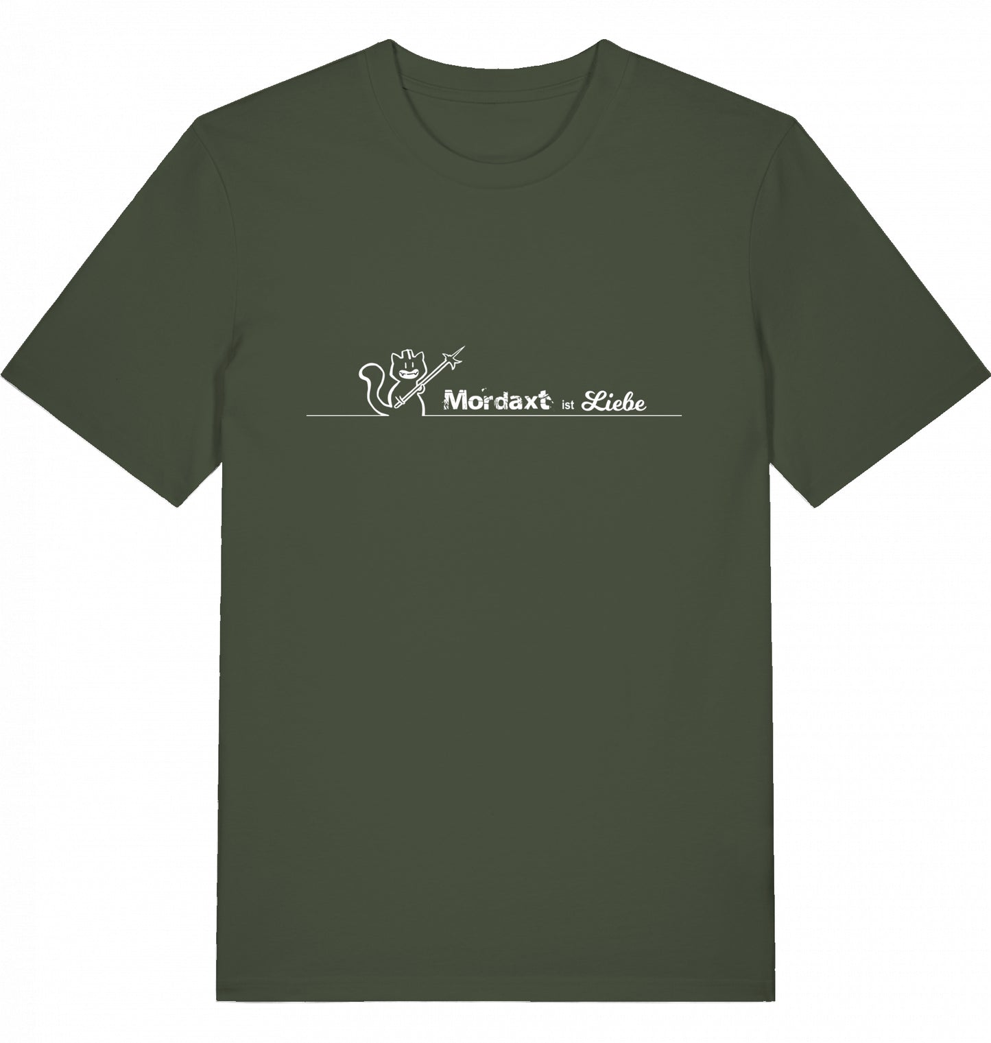 Mordaxt ist Liebe (helles Motiv) T-Shirt