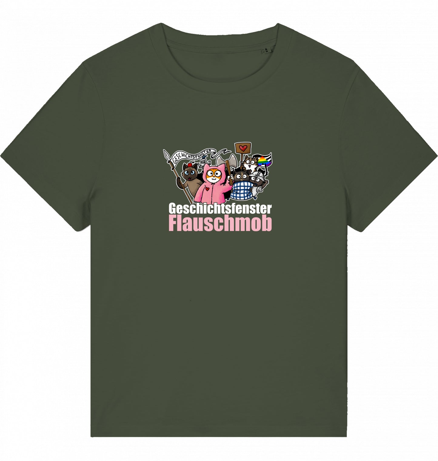 Flauschmob Damen-T-Shirt