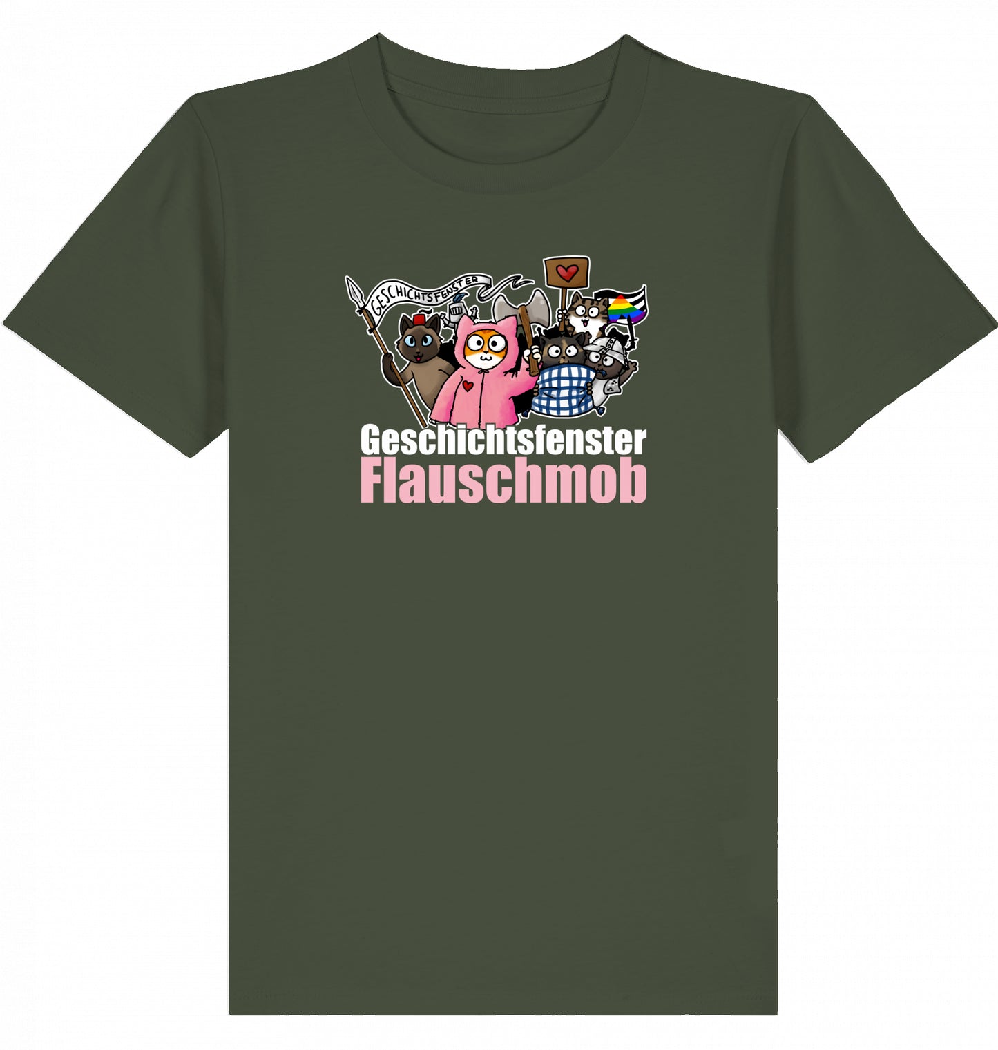 Flauschmob Kids-T-Shirt