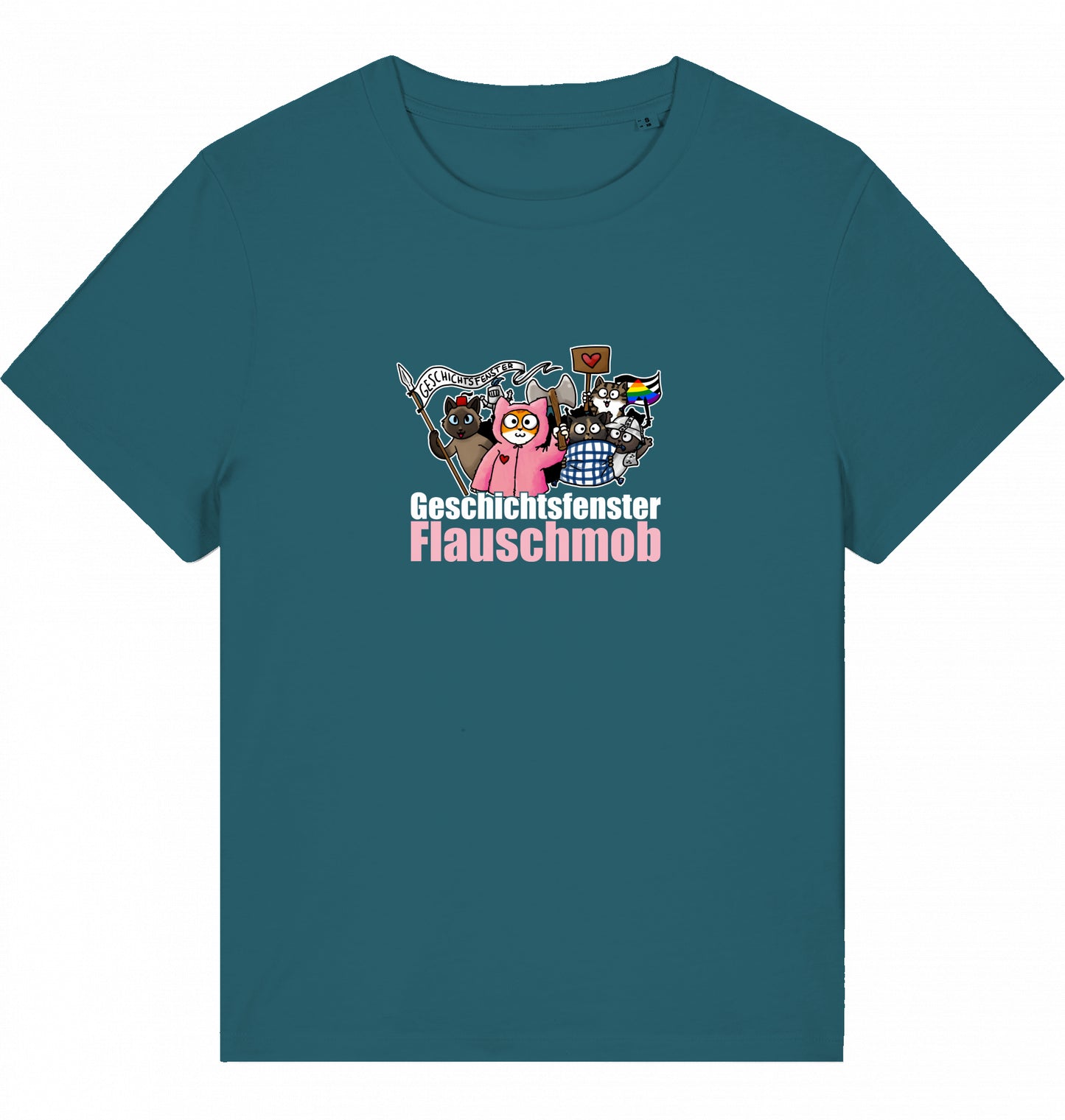 Flauschmob Damen-T-Shirt