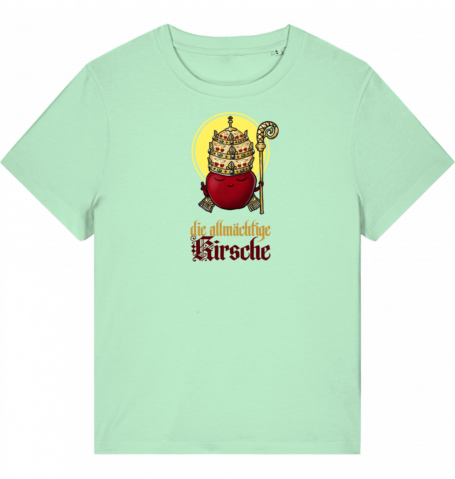 Allmächtige Kirsche (dunkles Motiv) Damen-T-Shirt
