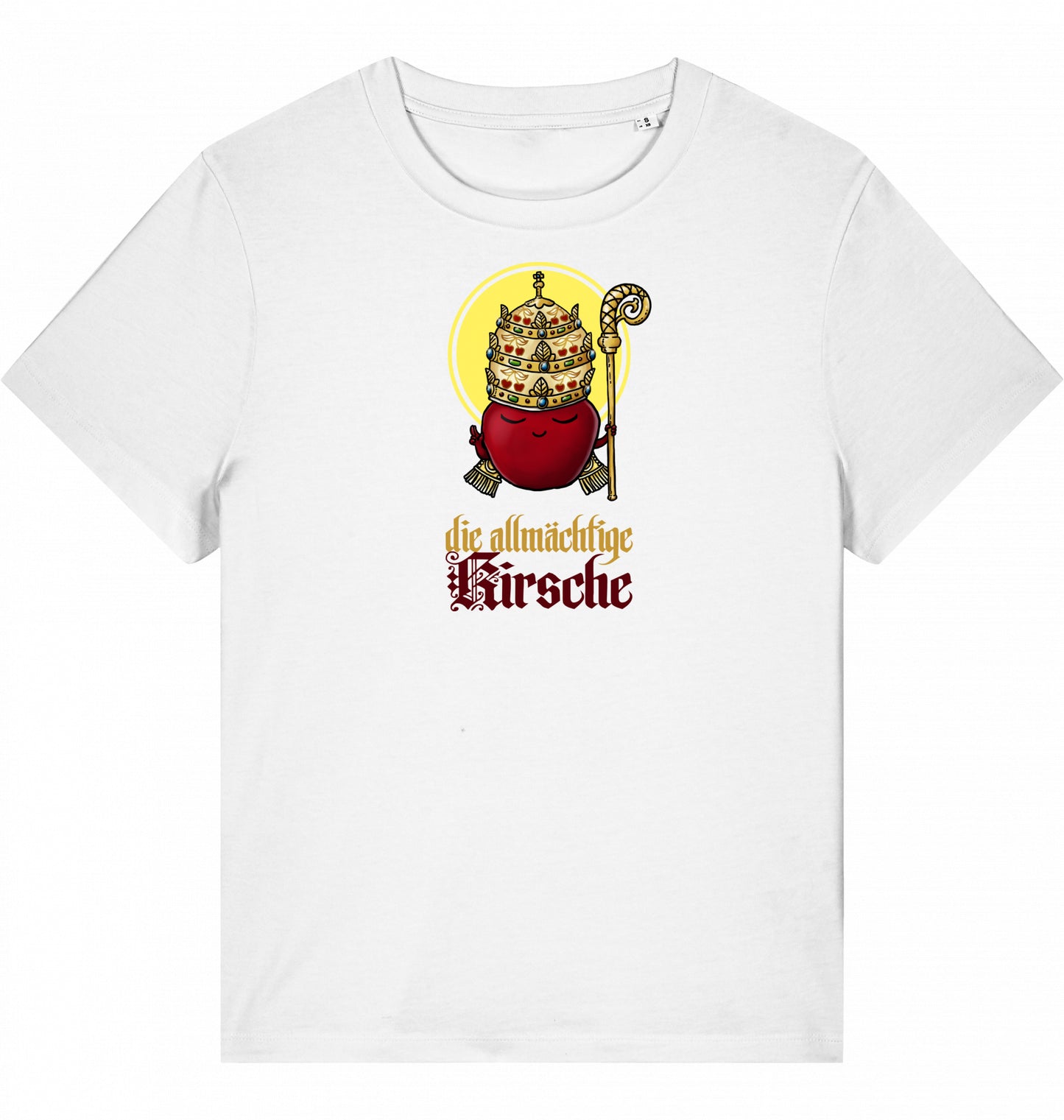 Allmächtige Kirsche (dunkles Motiv) Damen-T-Shirt