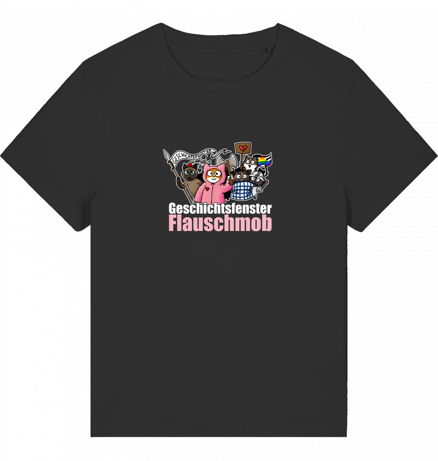 Flauschmob Damen-T-Shirt