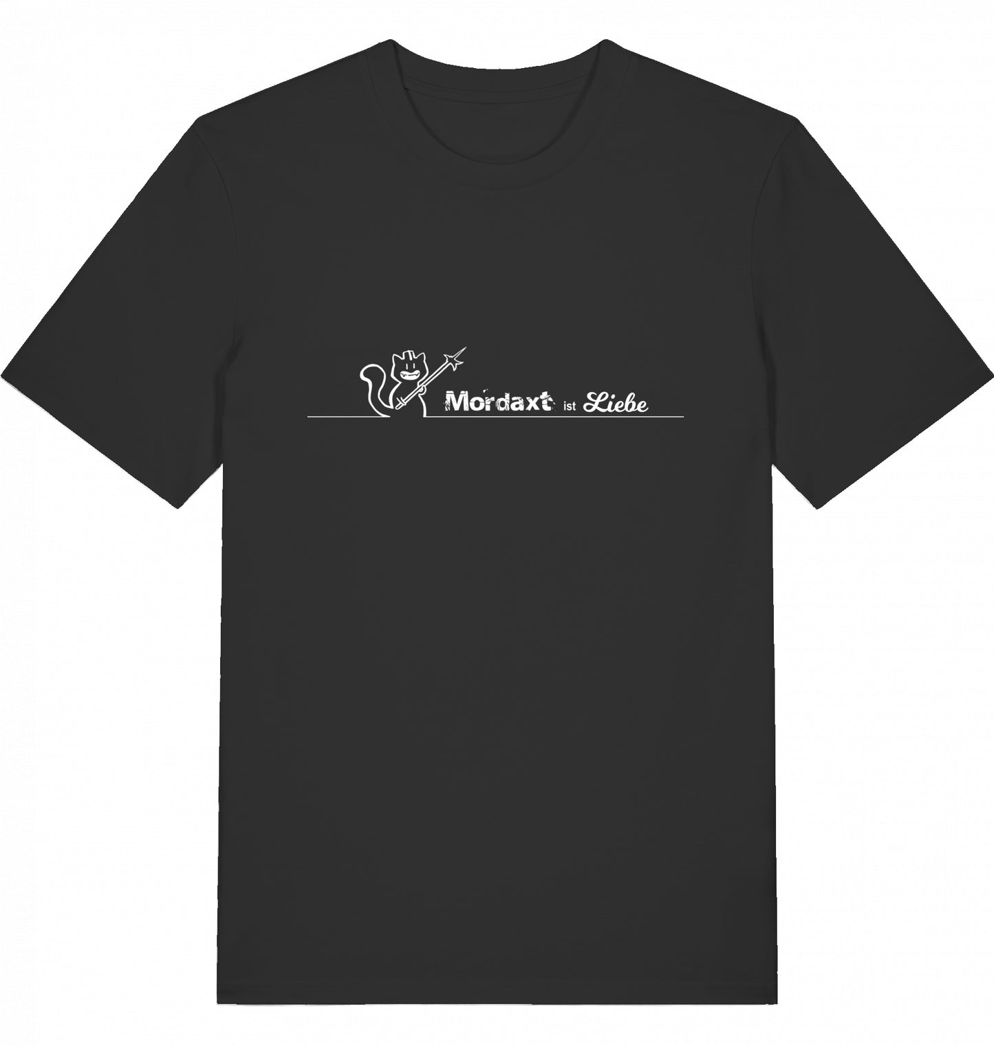 Mordaxt ist Liebe (helles Motiv) T-Shirt