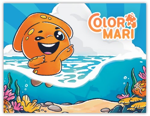 This is ColorMari Postkartenmagnet A6