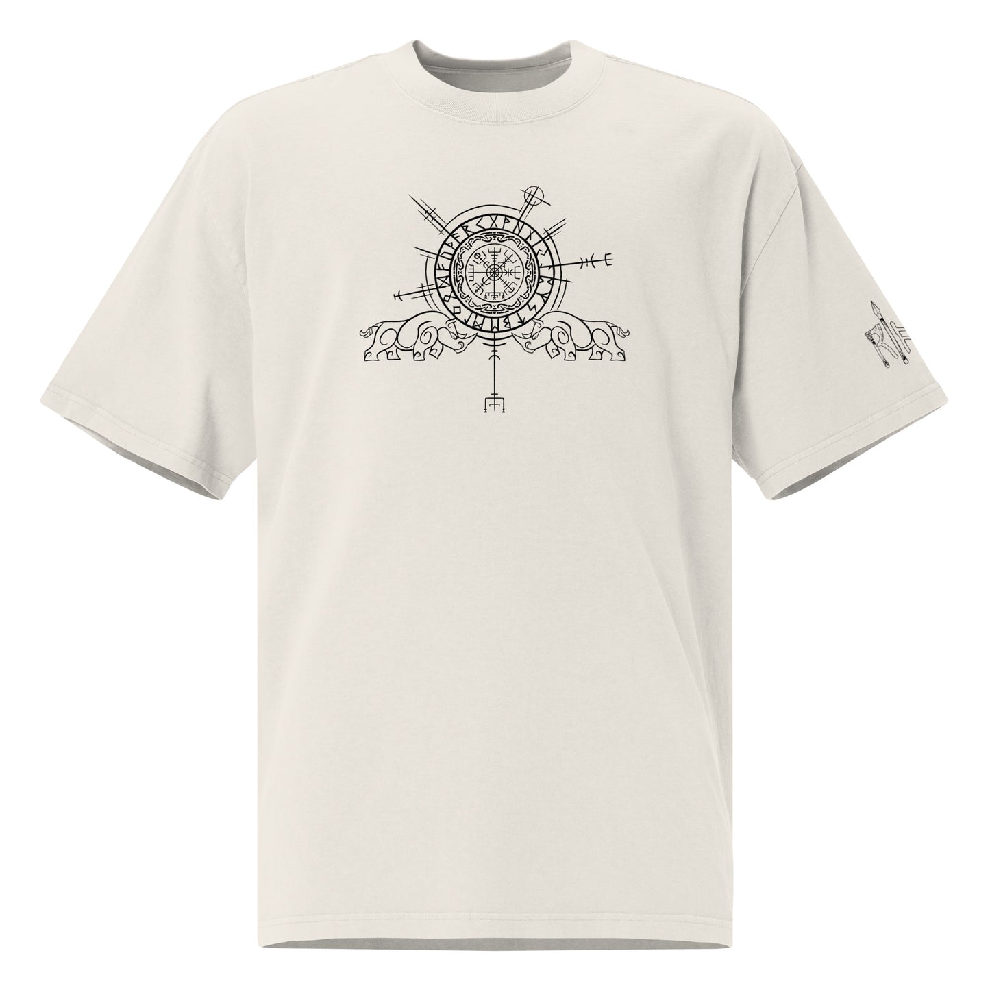 Runenkreis Oversized T-Shirt
