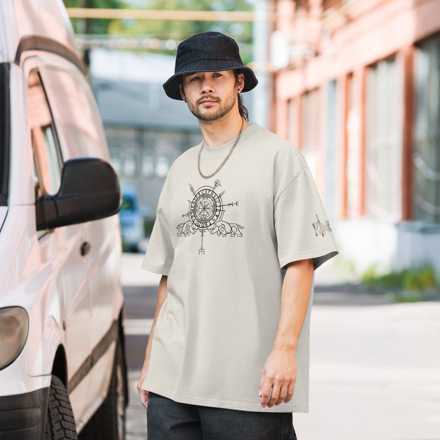 Runenkreis Oversized T-Shirt