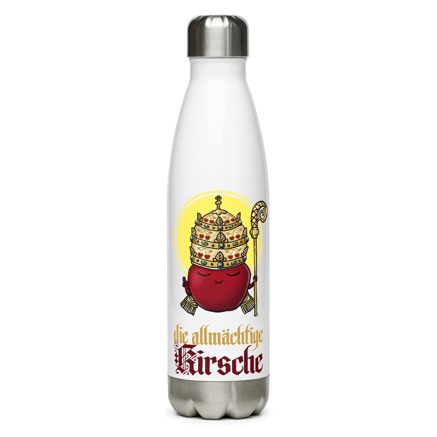 Die allmächtige Edelstahl-Trinkflasche
