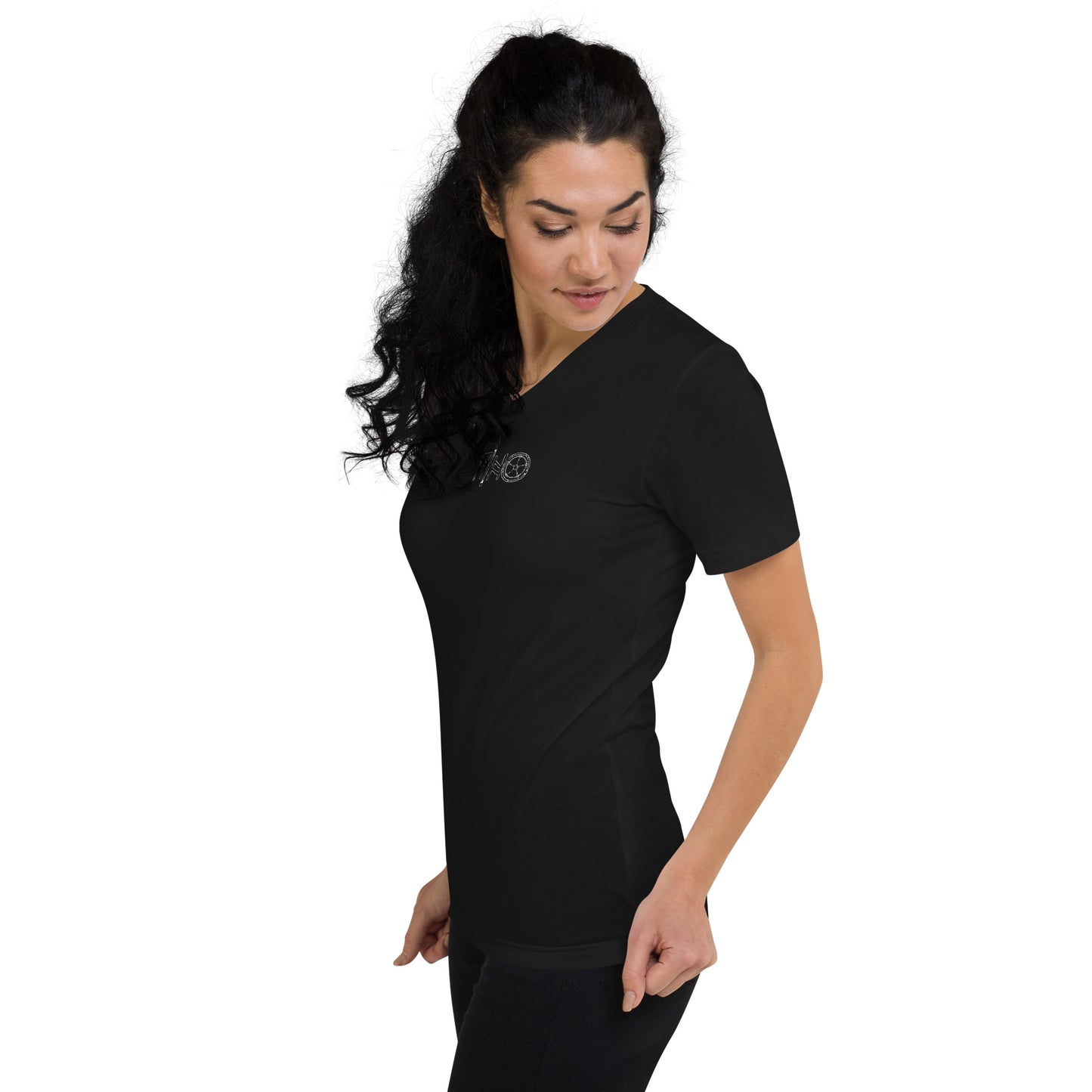 T-Shirt mit V-Ausschnitt Speer