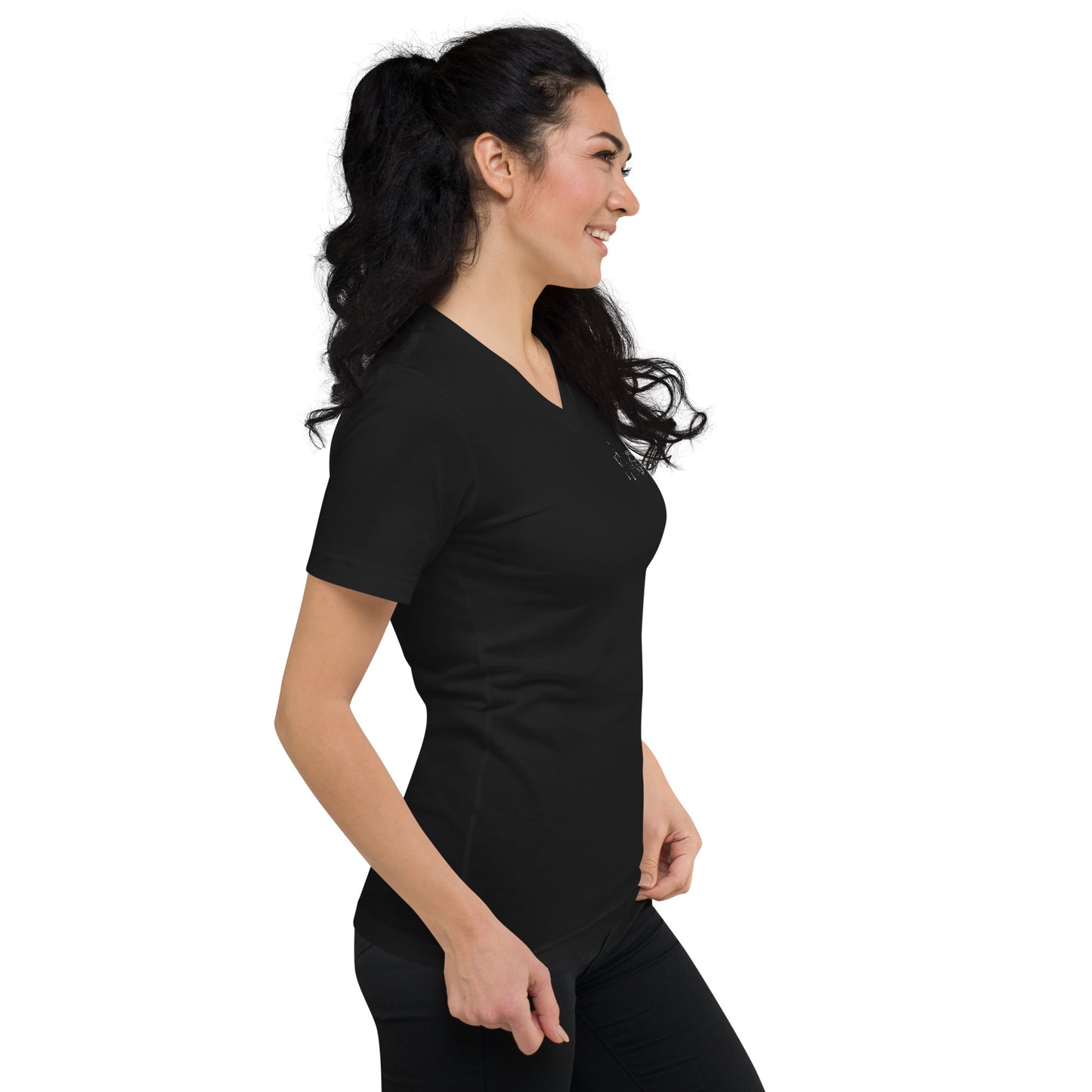 T-Shirt mit V-Ausschnitt Speer